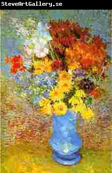 Vincent Van Gogh Vase of Daisies, Marguerites and Anemones